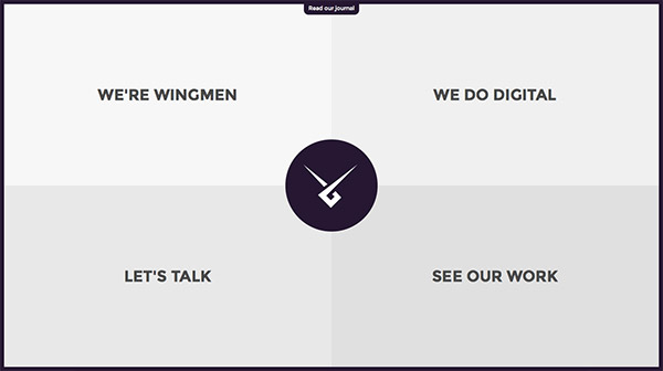 Khám phá nét đặc sắc của 25 thiết kế web siêu tối giản Wingmen