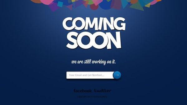 thiet ke web under construction/coming soon coming-soon-page