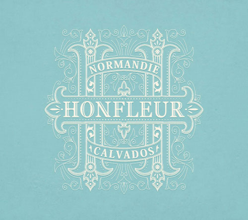 Nghệ thuật lan tỏa từ 15+ logo mang họa tiết vintage HONFLEUR-Decorated thiet ke logo vintage