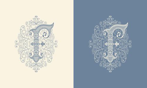 Nghệ thuật lan tỏa từ 15+ logo mang họa tiết vintage monogram-F-Monogram thiet ke logo vintage