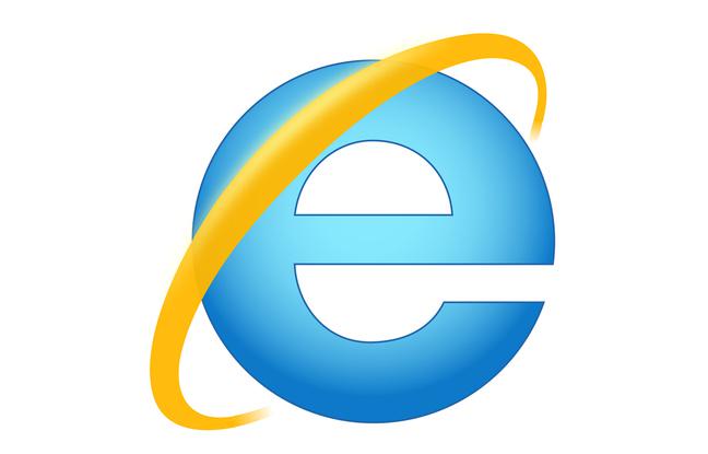 Internet Explorer 6 thiet ke logo
