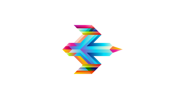 thiet ke logo geometric 6
