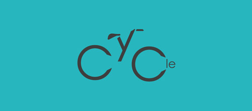 thiet ke logo xe dap cycle bicycle logo design