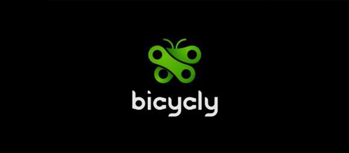 thiet ke logo xe dap bicycly logo