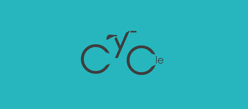 thiet ke logo xe dap Cycle logo