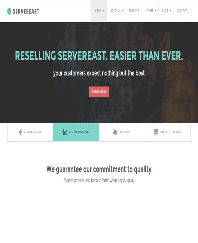 ServerEast - thiet ke website IT