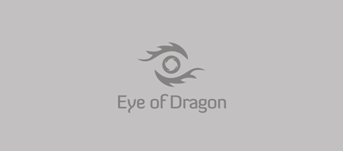 Eye of Dragon thiet ke logo
