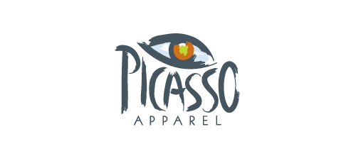 Picasso Apparel thiet ke logo