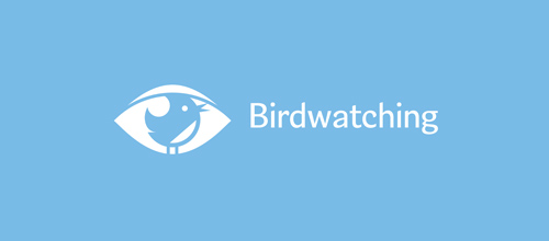 Birdwatching thiet ke logo