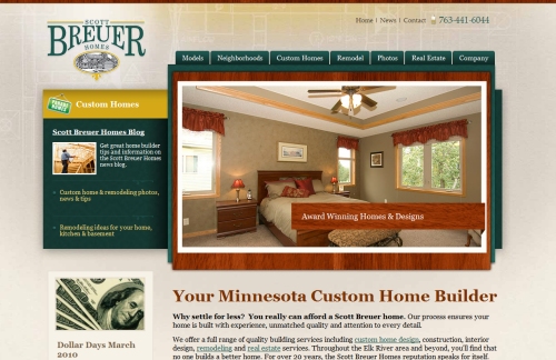 Scott Breuer Homes thiet ke website bat dong san