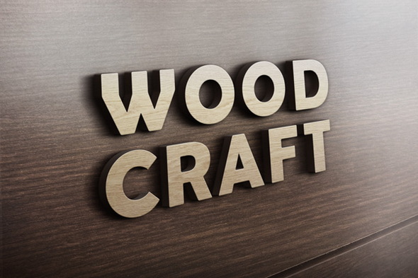3D-Wooden mock up mien phi cho thiet ke logo