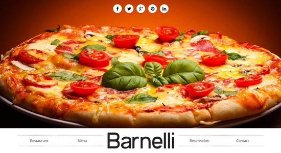 Barnelli - thiet ke website cafe