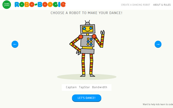 Robo Boogie thiet ke website dep