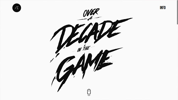 Vẻ đẹp mộc mạc của Typography phong cách vẽ tay trên website Alexander Engzell typography trong thiet ke web