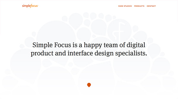 25 website truyền tải thành công dòng thông điệp rõ ràng & ngắn gọn Simple Focus thiet ke website dep