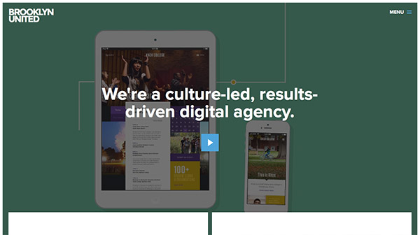 25 website truyền tải thành công dòng thông điệp rõ ràng & ngắn gọn Brooklyn United thiet ke website dep