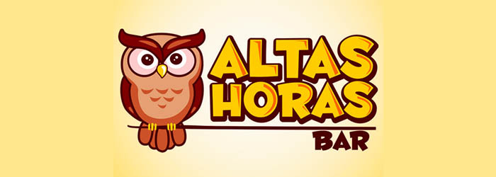 19 illustration logo thú vị truyền cảm hứng sáng tạo cho bạn AltasHorasBar thiet ke logo illutration dep