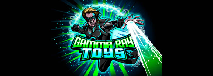 Gamma Ray Toys thiet ke logo illutration dep