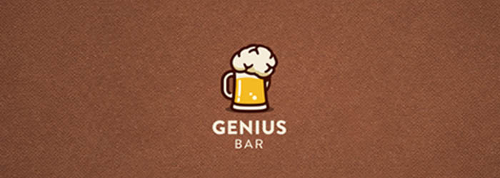 19 illustration logo thú vị truyền cảm hứng sáng tạo cho bạn GenuisBar thiet ke logo illutration dep