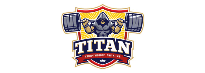 Titan thiet ke logo illutration dep