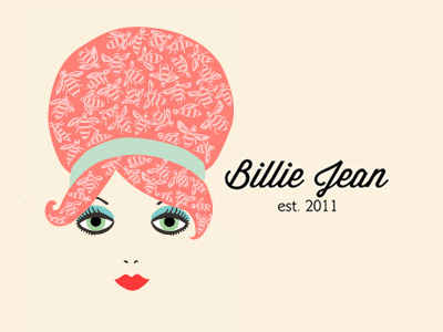 35+ thiết kế logo phác họa duyên dáng chân dung phái đẹp Billie Jean thiet ke logo dep