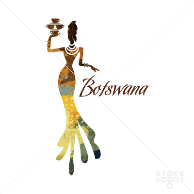 Botswana thiet ke logo dep