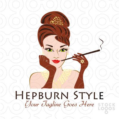 Hepburn Style thiet ke logo dep