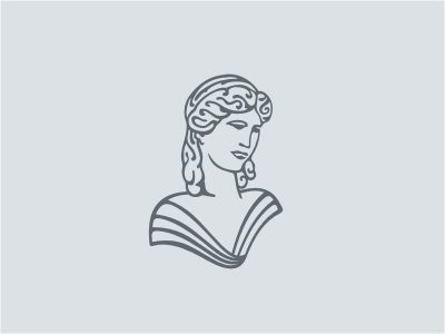35+ thiết kế logo phác họa duyên dáng chân dung phái đẹp Stone Lady thiet ke logo dep
