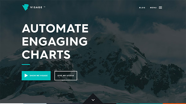 Tổng hợp thiết kế web sử dụng ảnh phong cảnh tuyệt đẹp Visage thiet ke website dep