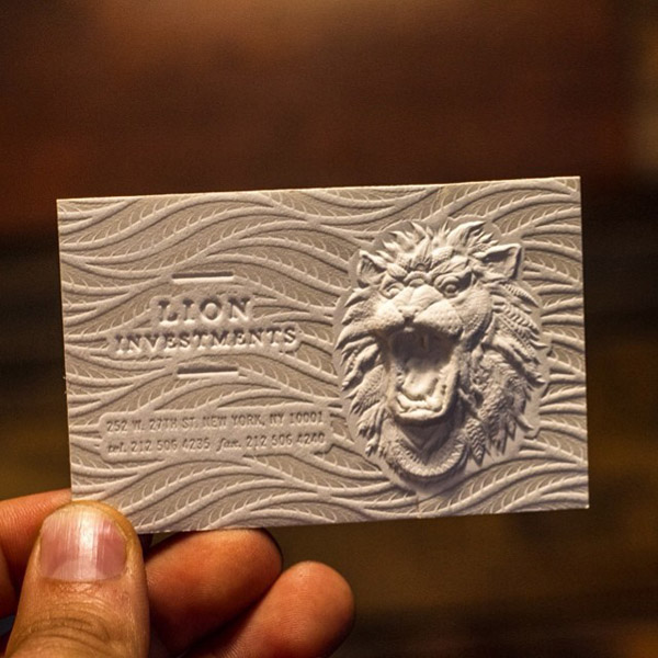 20 tấm danh thiếp sang trọng nhờ kỹ thuật dập nổi tinh xảo image_13_lion thiet ke bo nhan dien thuong hieu dep