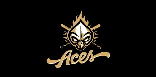 Aces thiet ke logo chuyen nghiep