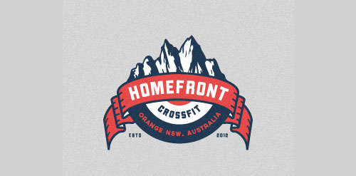 Homefront Crossfit thiet ke logo chuyen nghiep