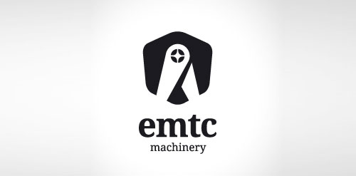 EMTC machinery thiet ke logo chuyen nghiep