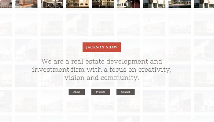 jackson shaw real estate thiet ke website bat dong san