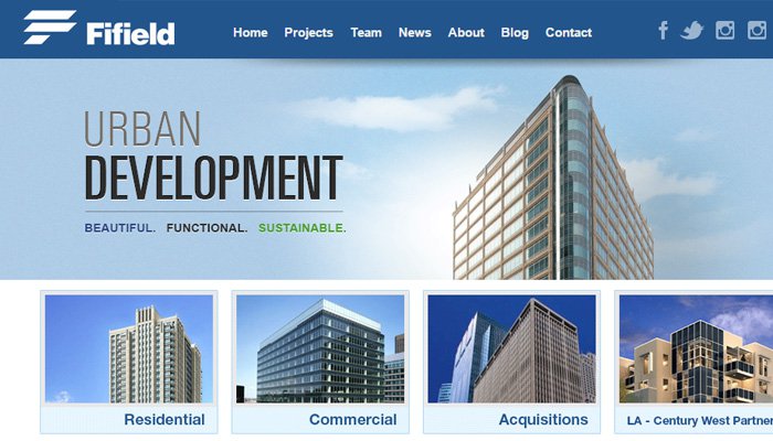 Bộ sưu tập 32 website bất động sản hiện đại nhất định phải xem fifield real estate investment corp