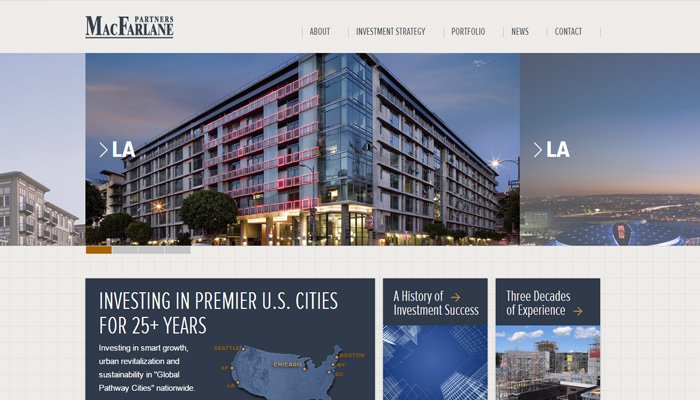 Bộ sưu tập 32 website bất động sản hiện đại nhất định phải xem macfarlane partners thiet ke website bat dong san