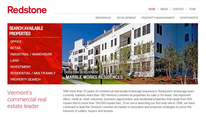 redstone properties investments thiet ke website bat dong san