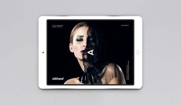 Sức quyến rũ của 45+ website thân thiện người dùng Ali Sharaf Promotional Mailer by Mash Creative, via Behance