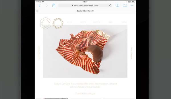 Sức quyến rũ của 45+ website thân thiện người dùng Scotland Can Make It! by Graphical House thiet ke web dep