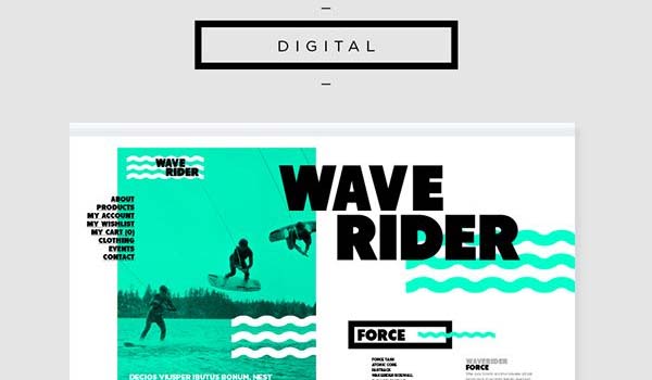 Sức quyến rũ của 45+ website thân thiện người dùng WAVERIDER thiet ke web dep