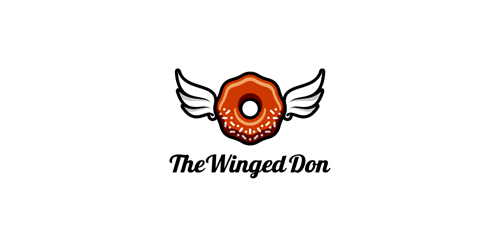 THE WINGED DON thiet ke logo dep