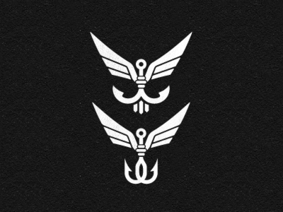 Wings Hooks thiet ke logo dep