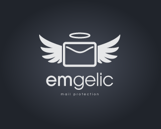 email wings thiet ke logo dep