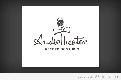 AudioTheatre initial thiet ke logo dep