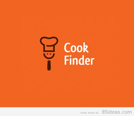 Cook Finder thiet ke logo dep
