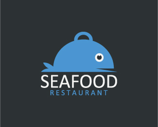 SeaFood Restaurant thiet ke logo nha hang