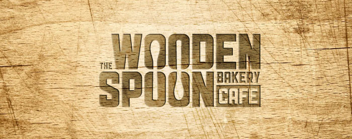 Wooden Spoon Bakery thiet ke logo nha hang