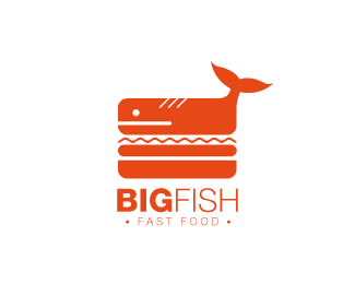 bigfish thiet ke logo nha hang