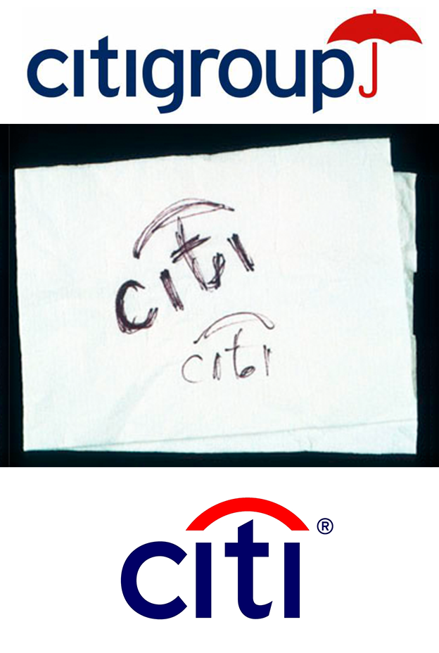 Citibank logo thiet ke bo nhan dien thuong hieu noi tieng