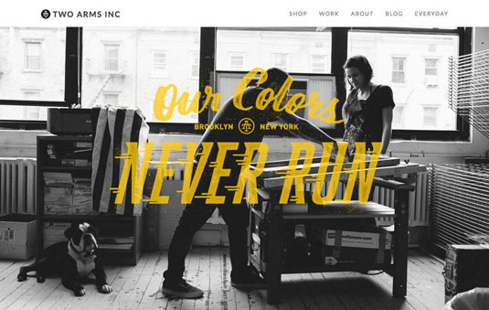 20 thiết kế web sở hữu phần typography tuyệt vời (P.2) Typography trong thiet ke web